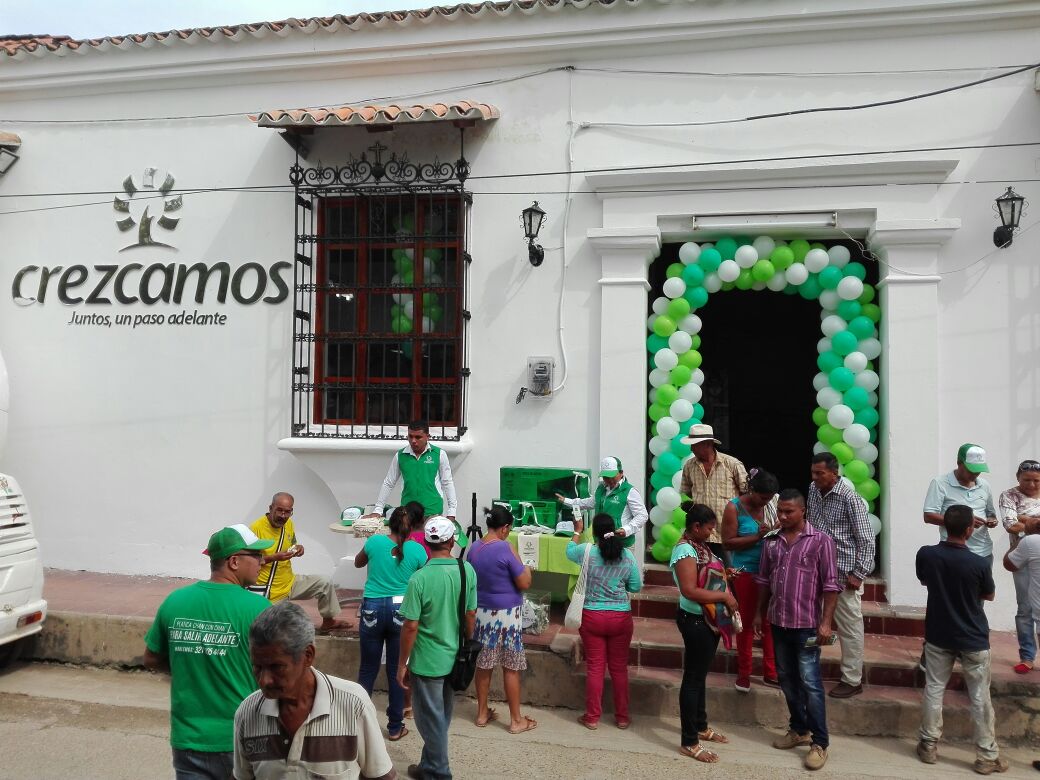 Crezcamos conquistó a la comunidad de Mompox