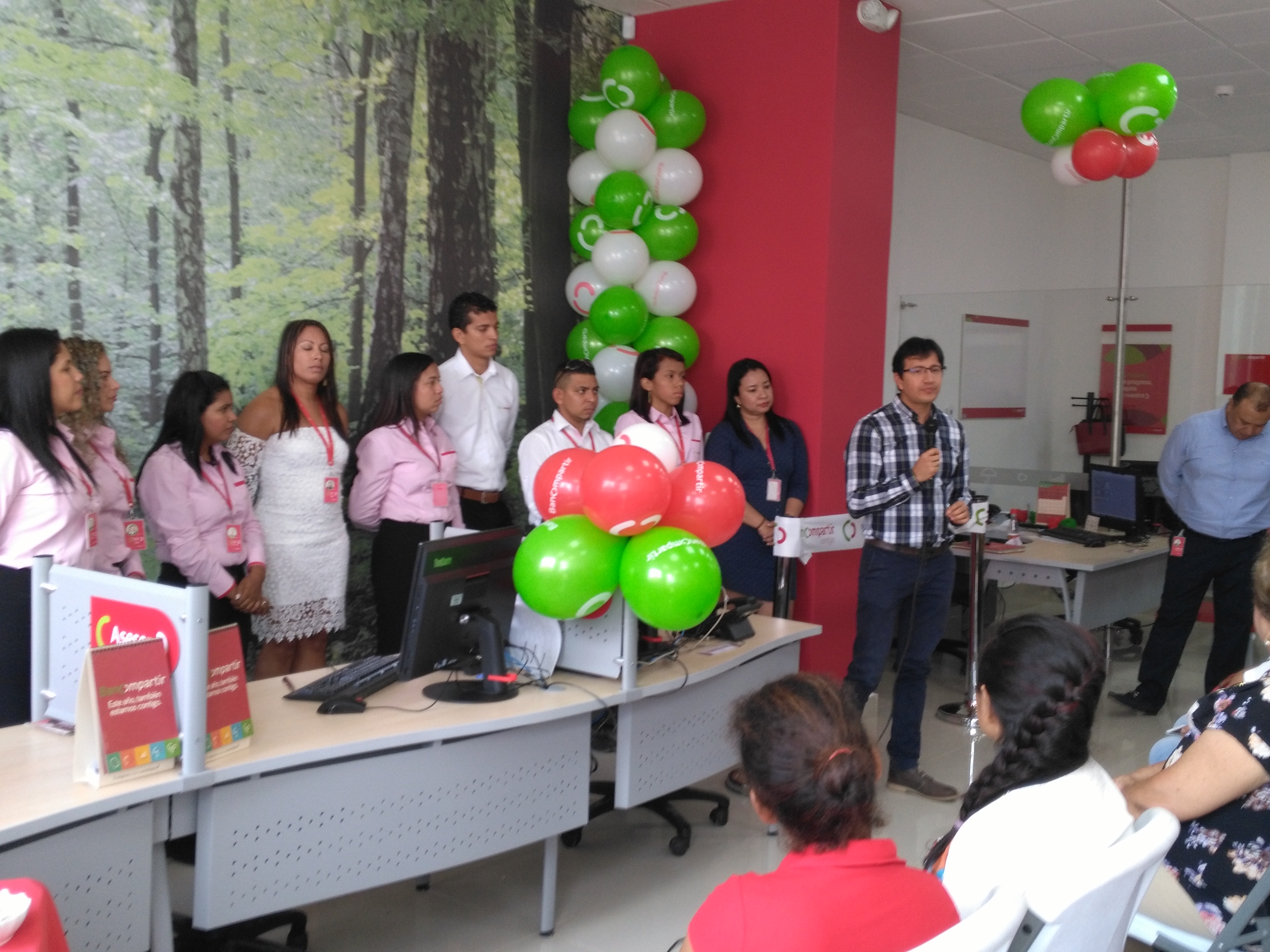 Bancompartir abrió tres oficinas bancarias en octubre
