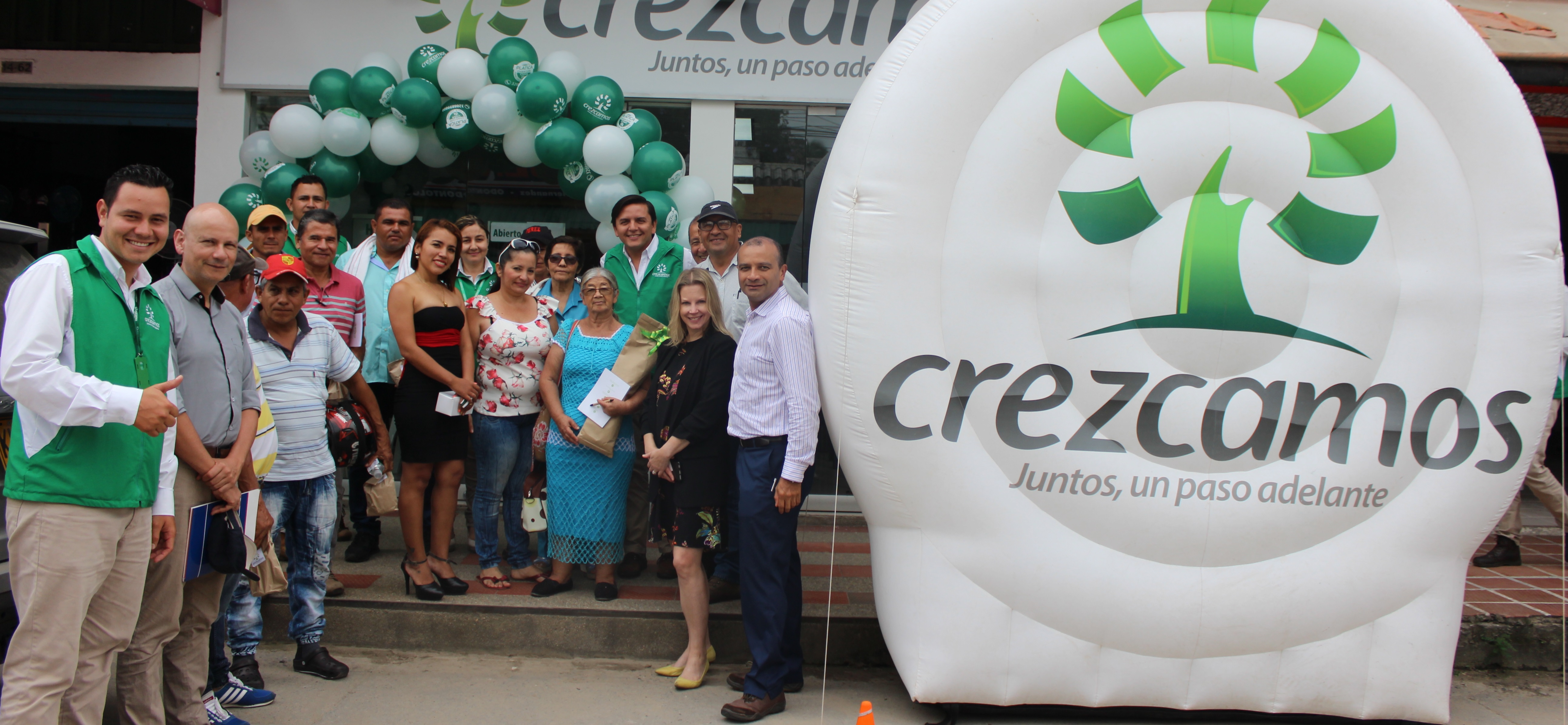 Inauguración oficina de Crezcamos en el Meta