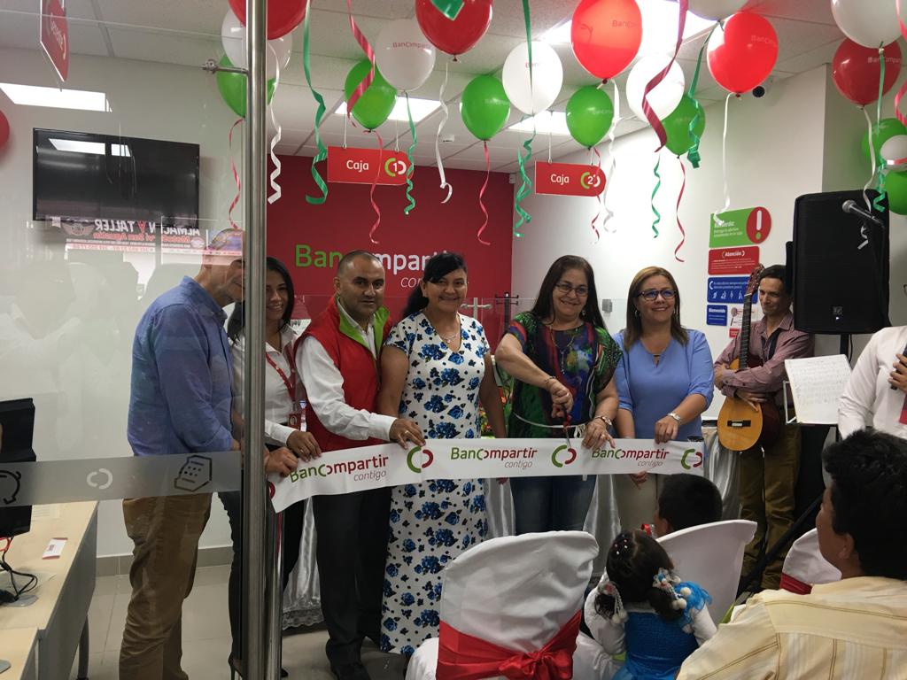 San Agustín le da la bienvenida a la 102 oficina de Bancompartir en la región 